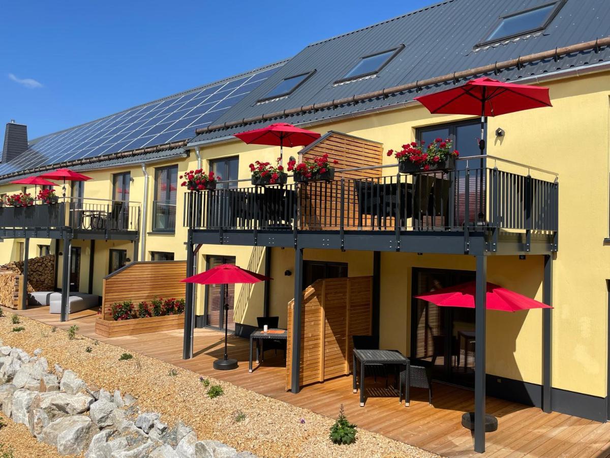 Chalet-Ferienwohnung Giebeltraum, 115 Qm, Wellness/Fitness/Sauna - Bergroedelhof Feilitzsch Esterno foto